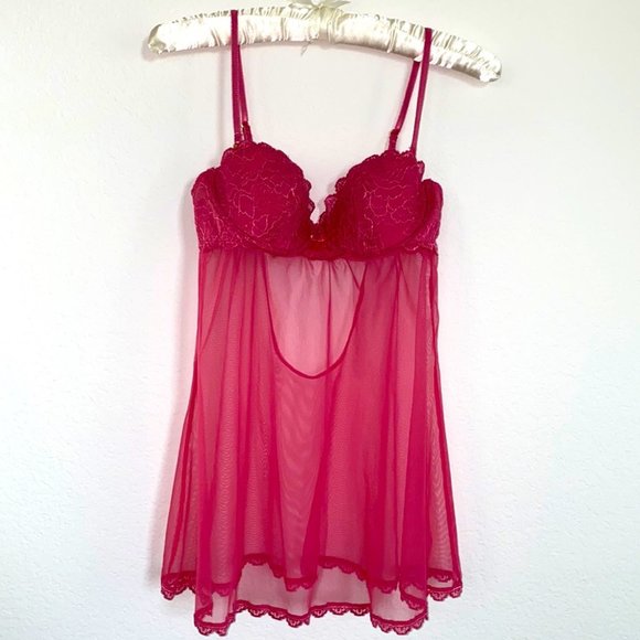 Victorias Secret VERY SEXY Sexy little things 34C Babydoll Slip - Picture 3 of 9